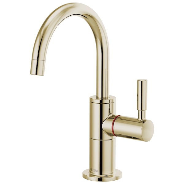Brizo Solna Instant Hot Faucet with Arc Spout 61320LF-H-PN - main